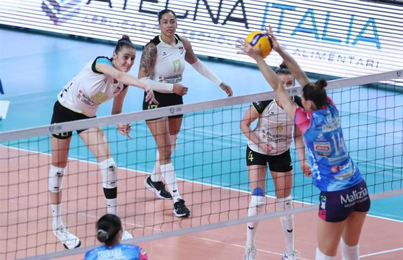 Volei Alba Blaj, înfrângere, în Italia, în turul finalei Cupei CEV » Când se joacă returul