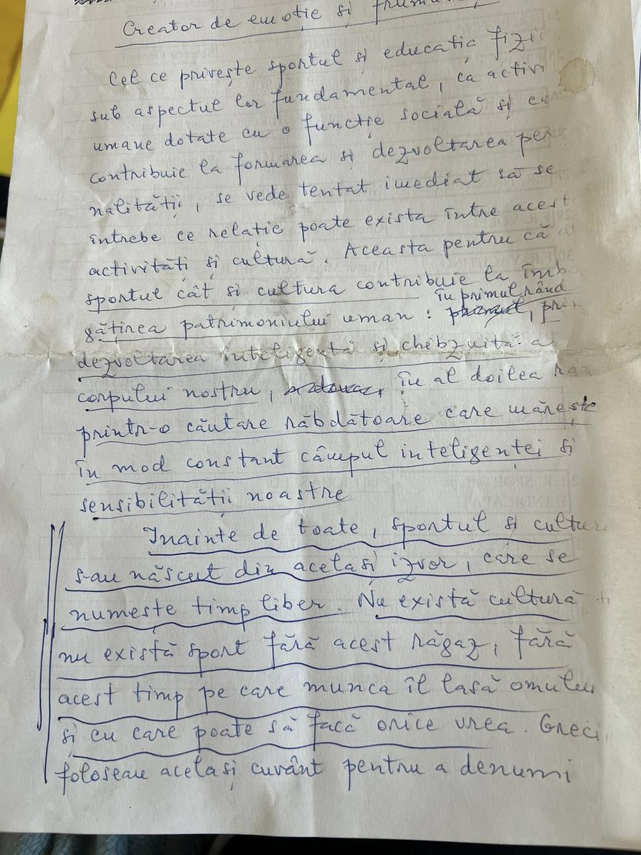 Ultimul editorial scris de Cristian Țopescu, în aprilie 2018, pentru 100% Sport Țopescu, omul de neuitat…