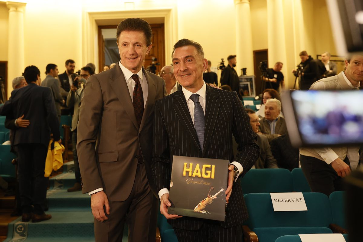Ilie Dumitrescu, după evenimentul de lansare a cărții lui Gheorghe Hagi: „Este foarte greu să mai apară așa ceva în România”