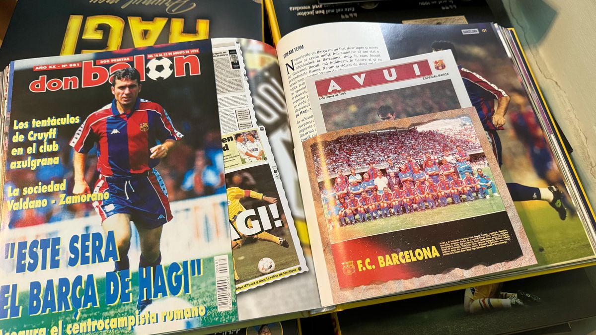 Gică Hagi și-a lansat cartea autobiografică „Drumul meu”