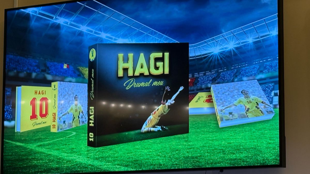 Gică Hagi și-a lansat cartea autobiografică „Drumul meu”