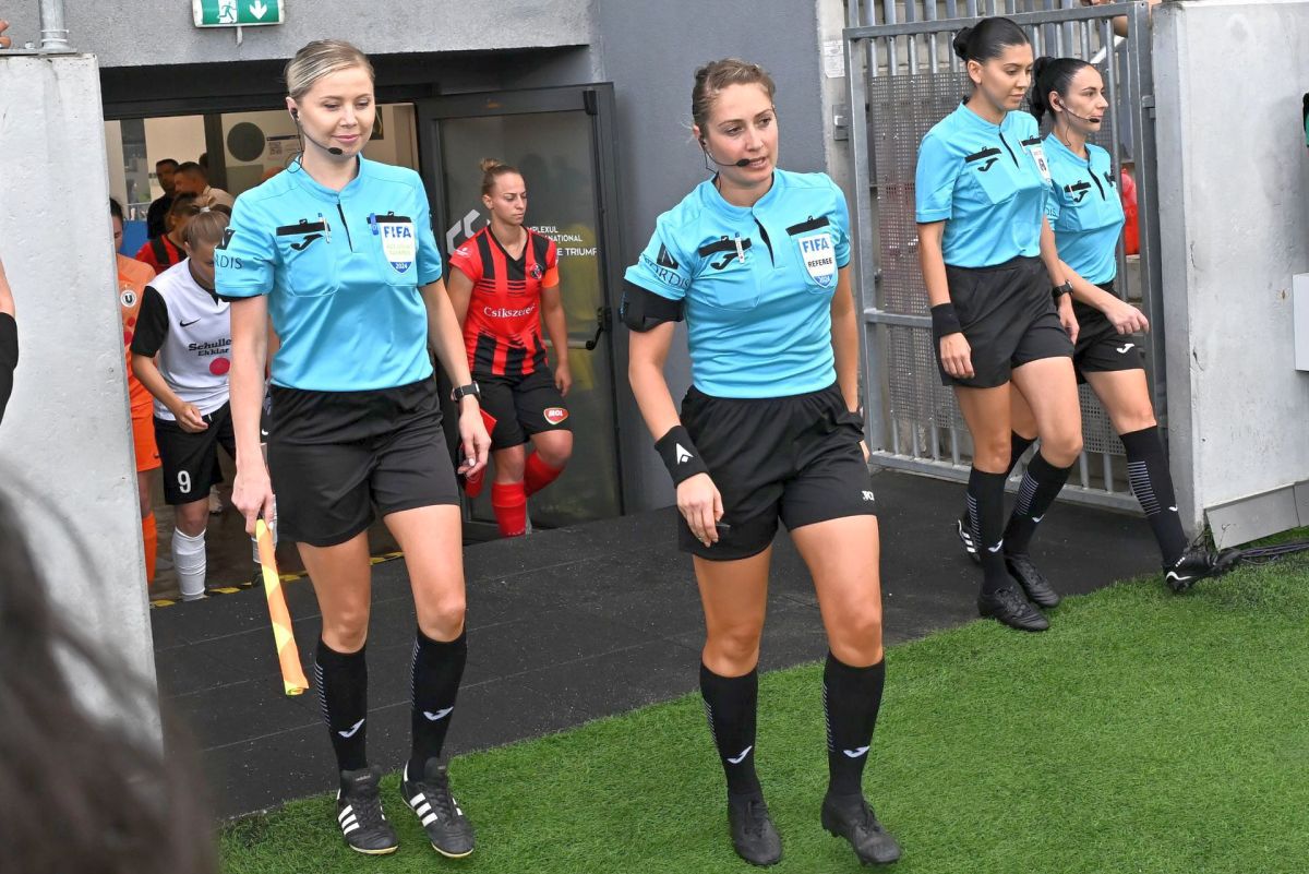 „Care este fotbalistul tău preferat?” » Arbitra din Superliga n-a evitat răspunsul: „Acum, de el îmi place foarte mult”