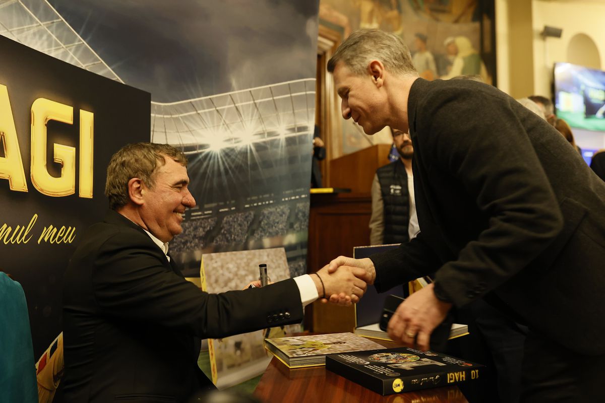 Gică Hagi și-a lansat cartea autobiografică „Drumul meu”