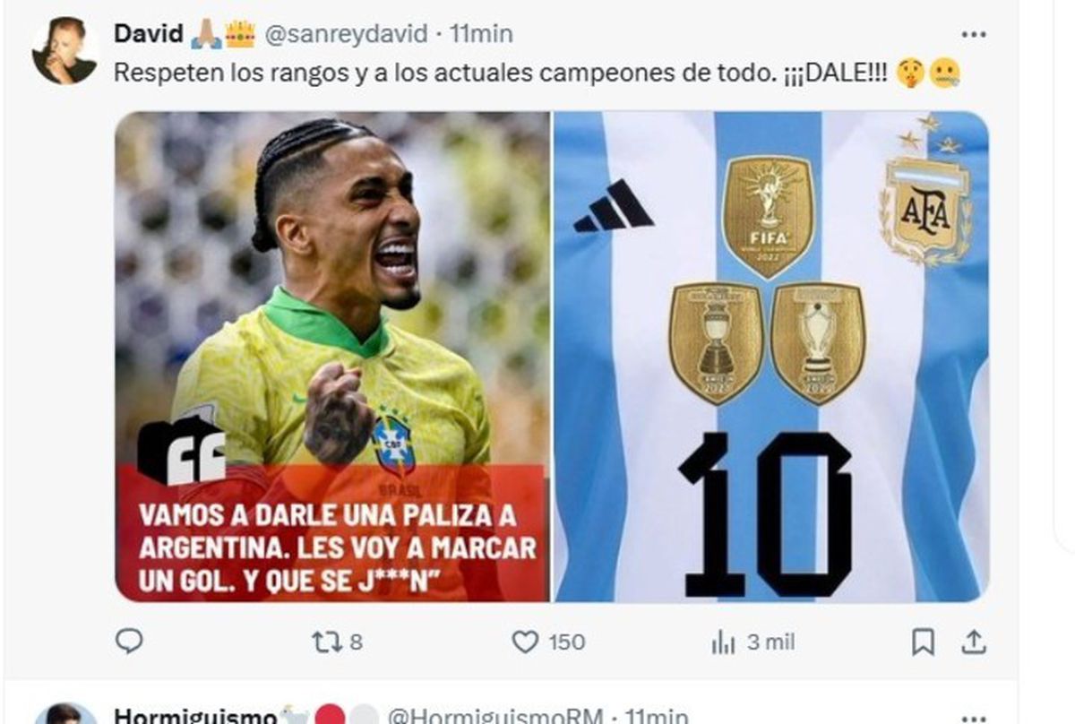 Cele mai tari meme-uri după scorul-fluviu din Argentina - Brazilia: fanii din San Marino au râs și ei de brazilieni