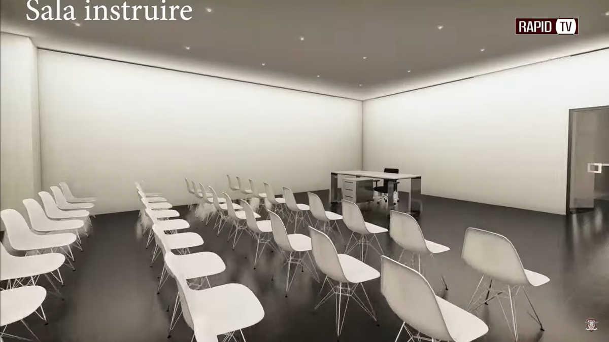 Imagini tari cu baza ultramodernă de peste 6 milioane de euro a Rapidului! Dan Șucu a prezentat noua investiție