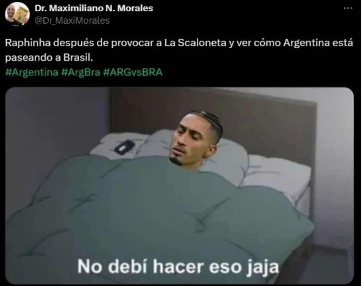 Cele mai tari meme-uri după scorul-fluviu din Argentina - Brazilia: fanii din San Marino au râs și ei de brazilieni