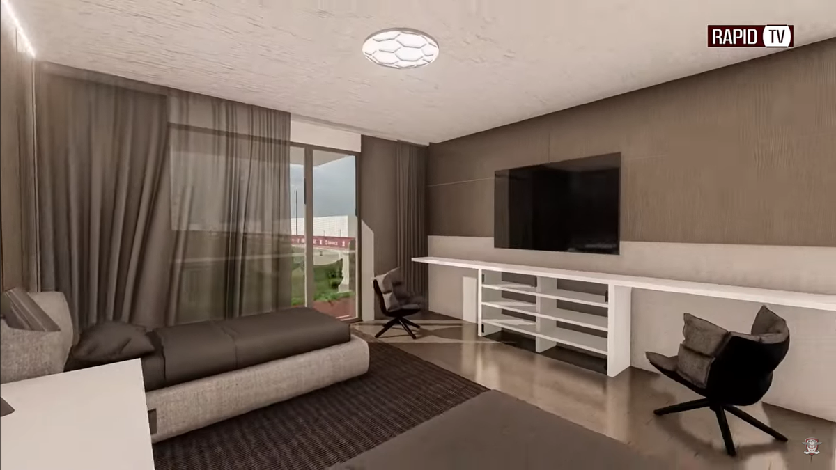 Imagini tari cu baza ultramodernă de peste 6 milioane de euro a Rapidului! Dan Șucu a prezentat noua investiție