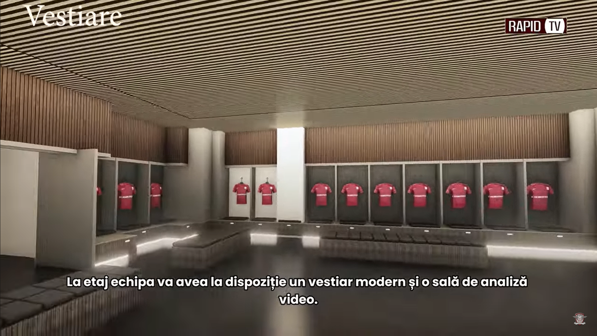 Noua bază de pregătire a celor de la Rapid, partea II