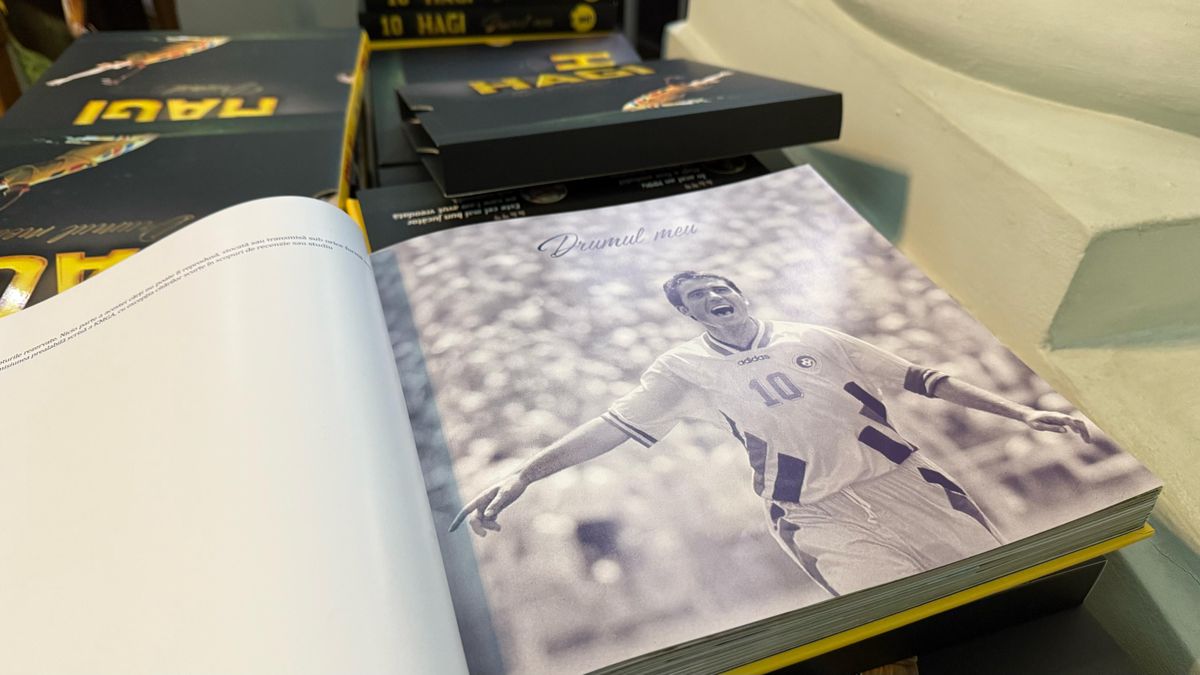 Gică Hagi și-a lansat cartea autobiografică „Drumul meu”