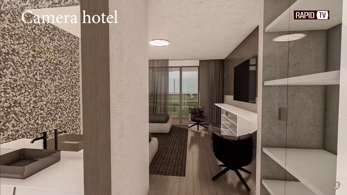 Imagini tari cu baza ultramodernă de peste 6 milioane de euro a Rapidului! Dan Șucu a prezentat noua investiție