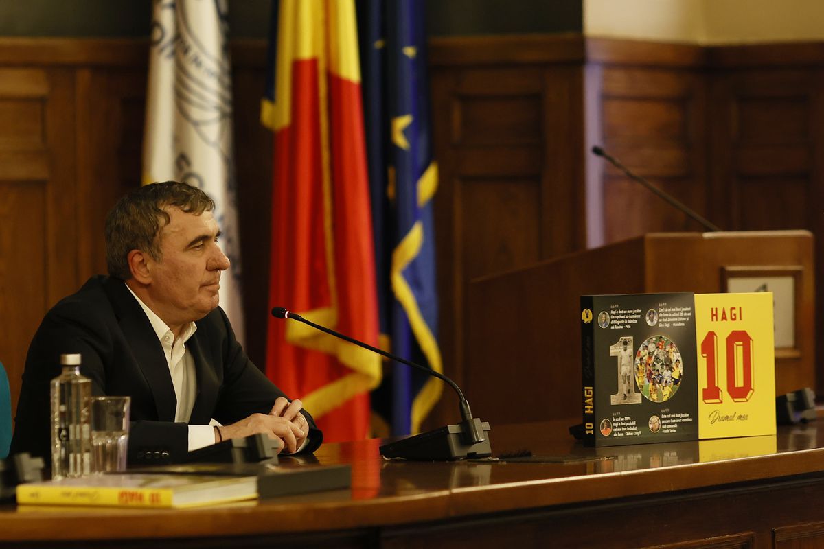 Gică Hagi și-a lansat cartea autobiografică „Drumul meu”