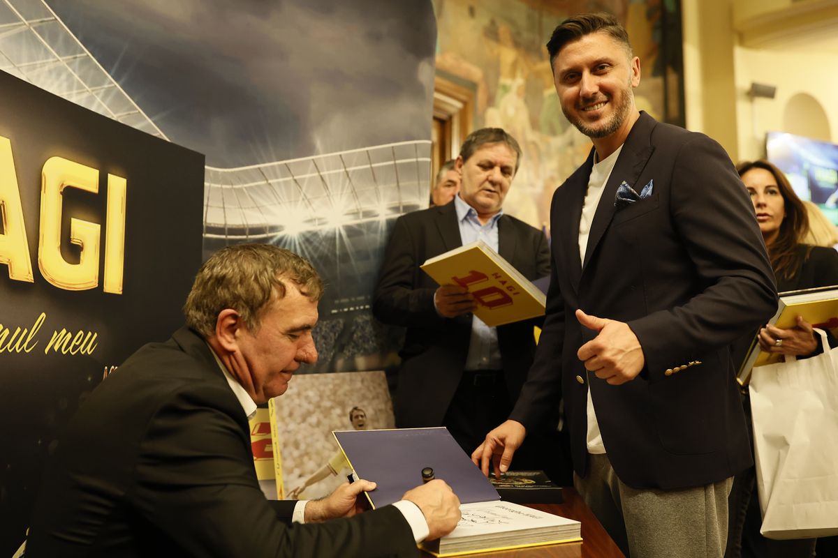 Marilena Hagi, surprinsă într-o ipostază neașteptată la lansarea autobiografiei soțului ei