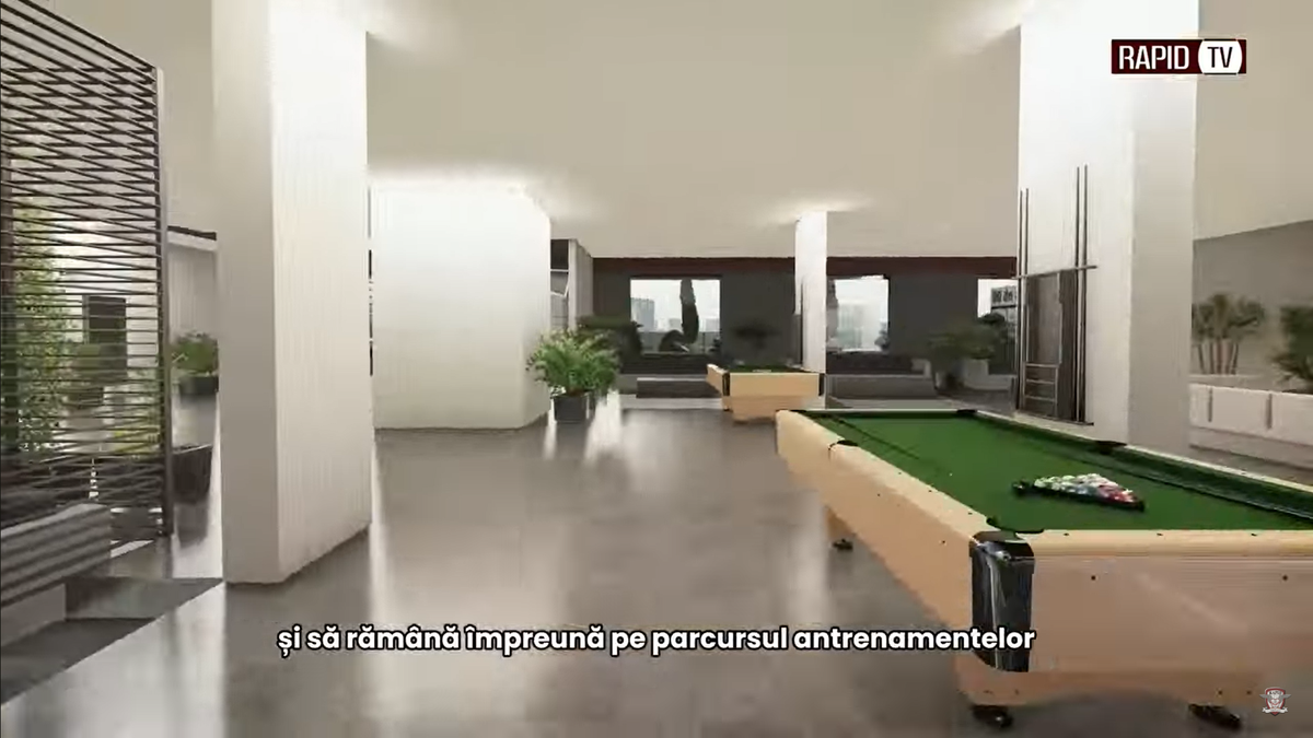 Imagini tari cu baza ultramodernă de peste 6 milioane de euro a Rapidului! Dan Șucu a prezentat noua investiție