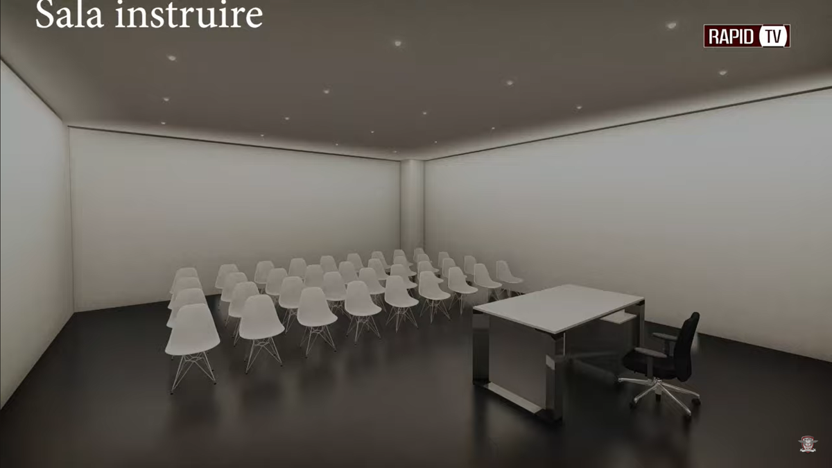 Imagini tari cu baza ultramodernă de peste 6 milioane de euro a Rapidului! Dan Șucu a prezentat noua investiție