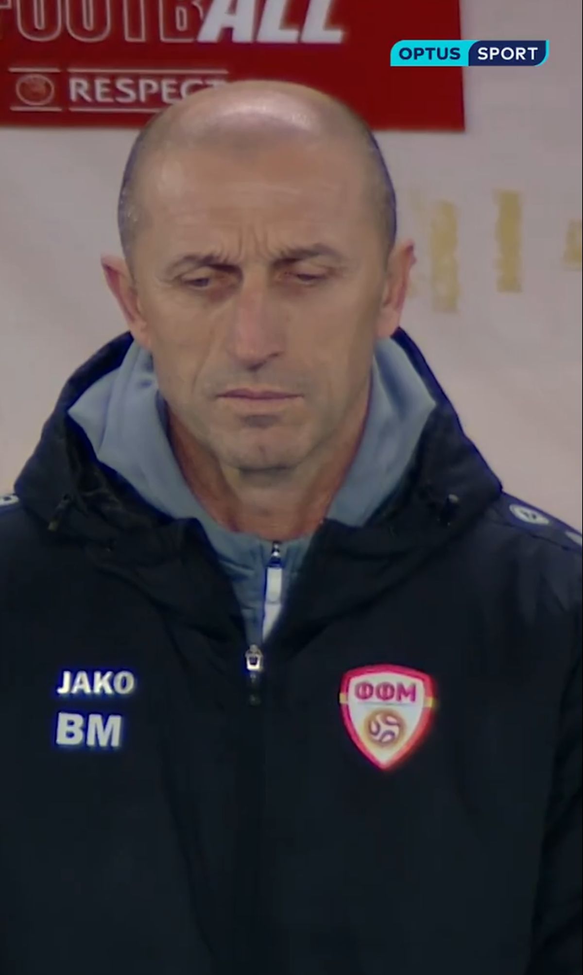 Minutul 59 și fotbalul s-a oprit » Scene copleșitoare la Skopje, în timpul meciului Macedonia de Nord - Țara Galilor