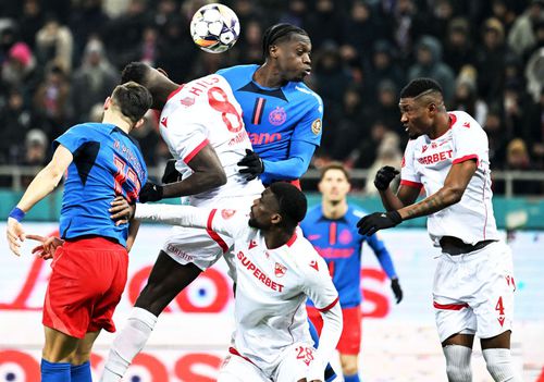 Kennedy Boateng, într-un meci cu FCSB, foto: Imago