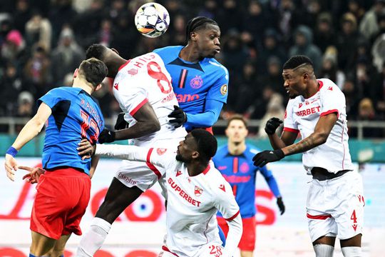 Kennedy Boateng, într-un meci cu FCSB, foto: Imago