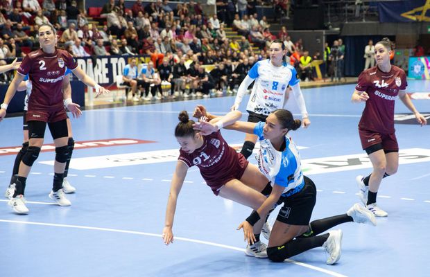 Final spectaculos în Rapid - CSM București » Derby-ul din „Liga Florilor”, decis în ultimele secunde