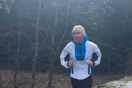 Simona Halep se antrenează la Poiana Brașov