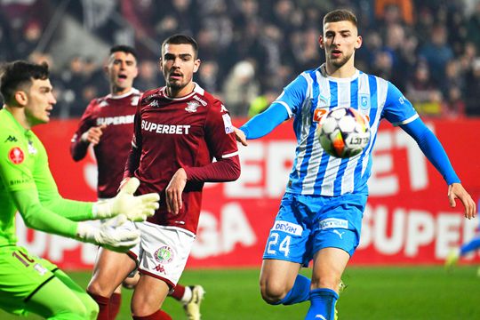Denis Ciobotariu în Rapid - Universitatea Craiova
