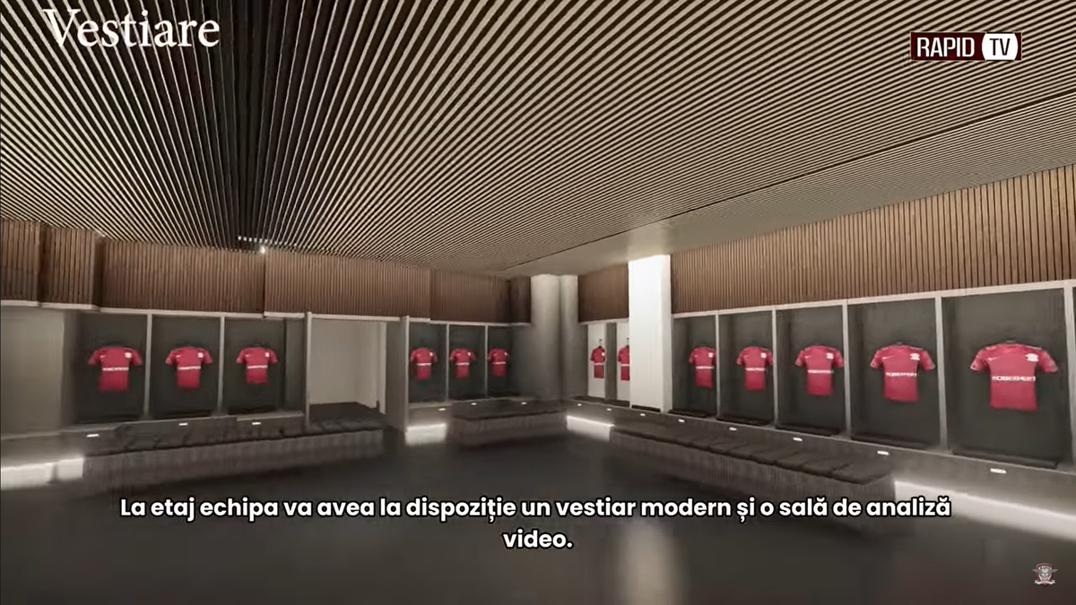 Imagini tari cu baza ultramodernă de peste 6 milioane de euro a Rapidului! Dan Șucu a prezentat noua investiție