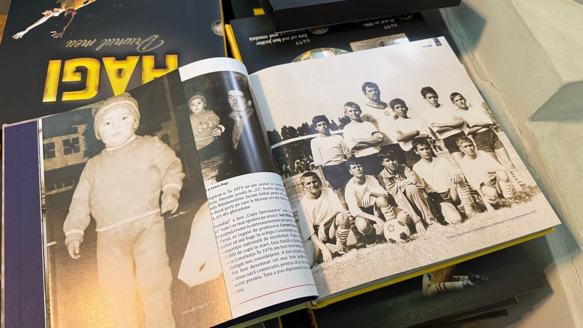 Gică Hagi și-a lansat cartea autobiografică „Drumul meu”