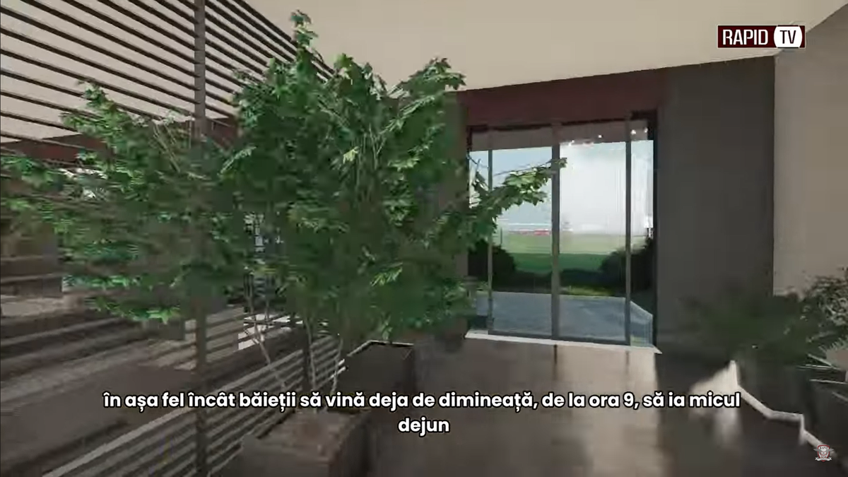 Imagini tari cu baza ultramodernă de peste 6 milioane de euro a Rapidului! Dan Șucu a prezentat noua investiție