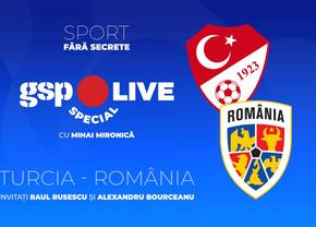 Turcia - România » Meci capital pentru tricolori! Comentăm la GSP Live Special cu Raul Rusescu și Alex Bourceanu