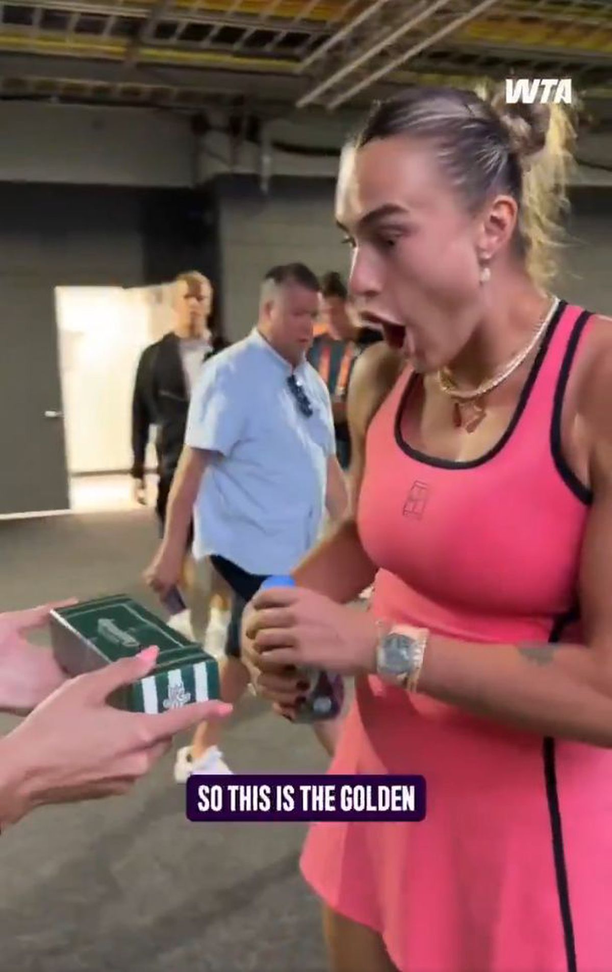 Reacția Arynei Sabalenka când a gustat cel mai scump hot-dog din lume: „Oh, Doamne...” » Cât costă și ce conține