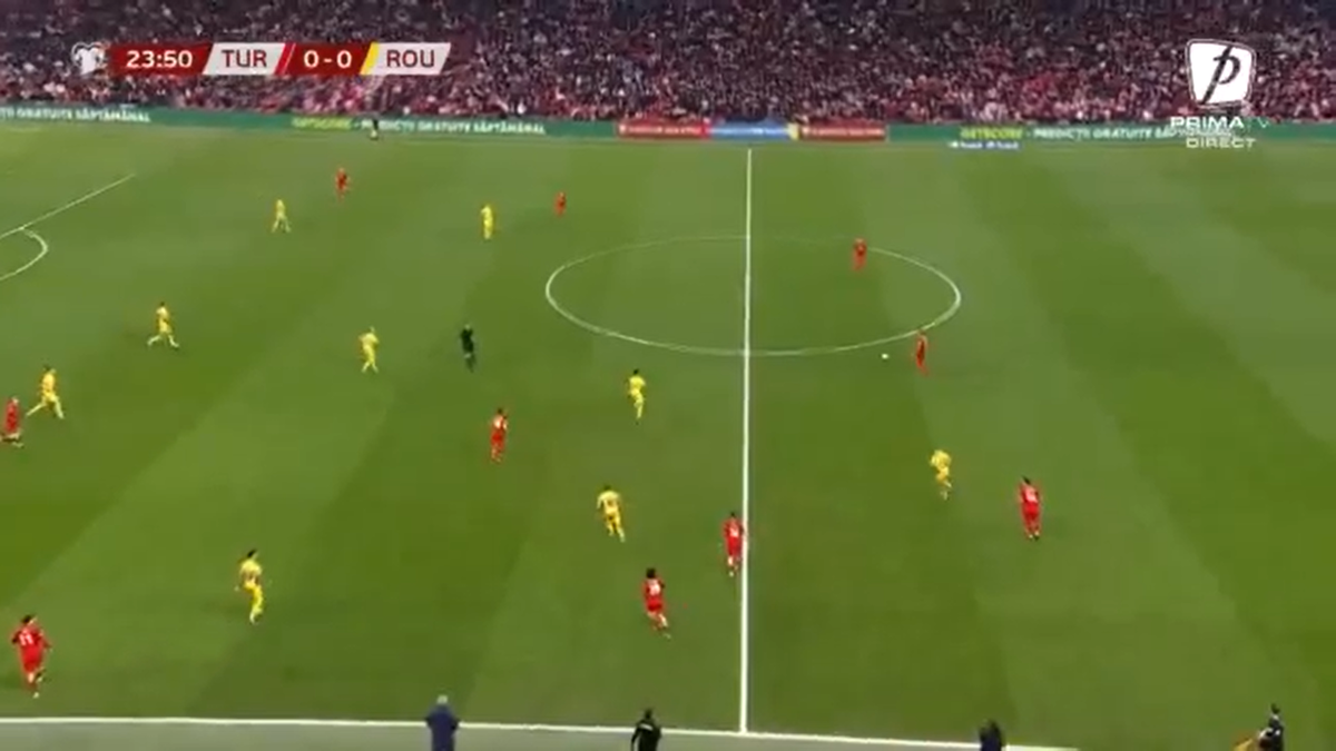 Același Turcia - România, lucruri diferite pe transmisiunea TV!