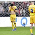 Imagini de la finalul barajului Turcia - România 1-0