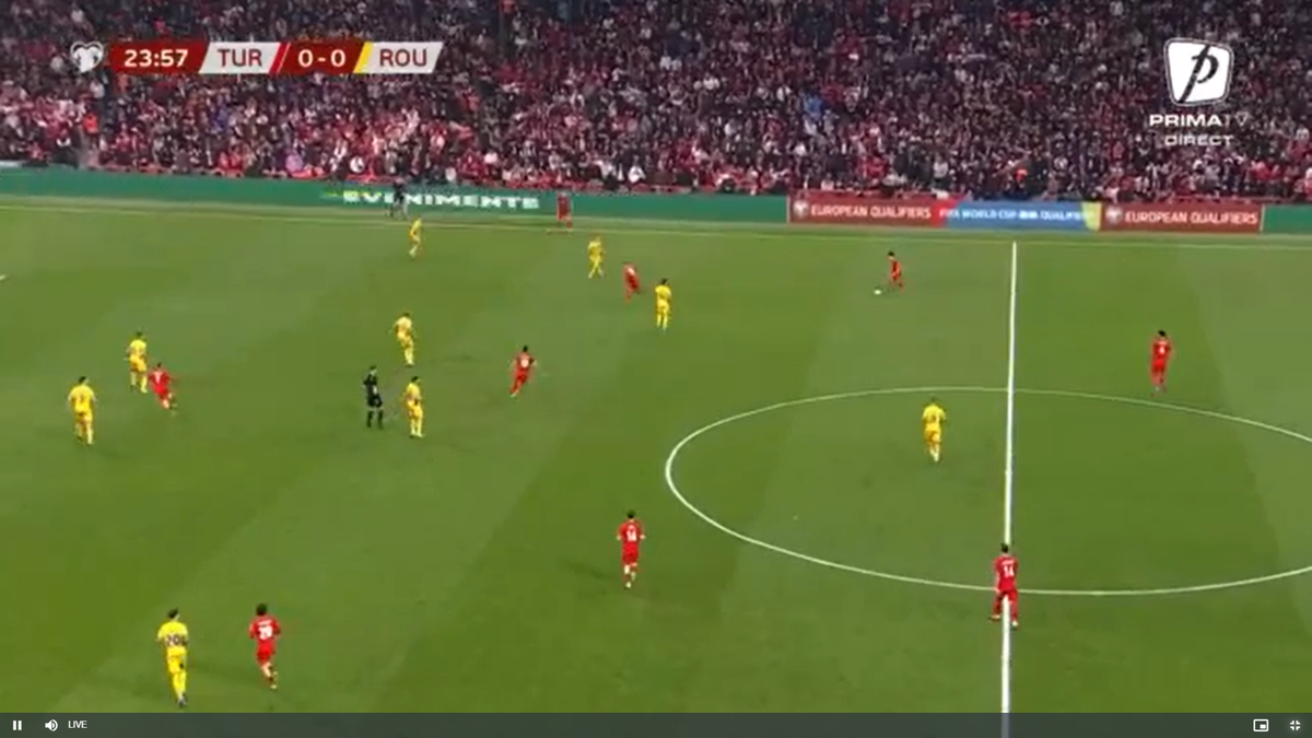 Același Turcia - România, lucruri diferite pe transmisiunea TV!