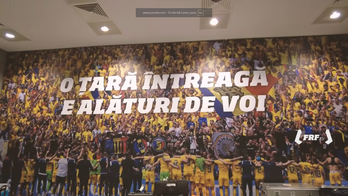 Cele 3 mesaje tapetate în vestiarul României de la Tüpraş Stadium