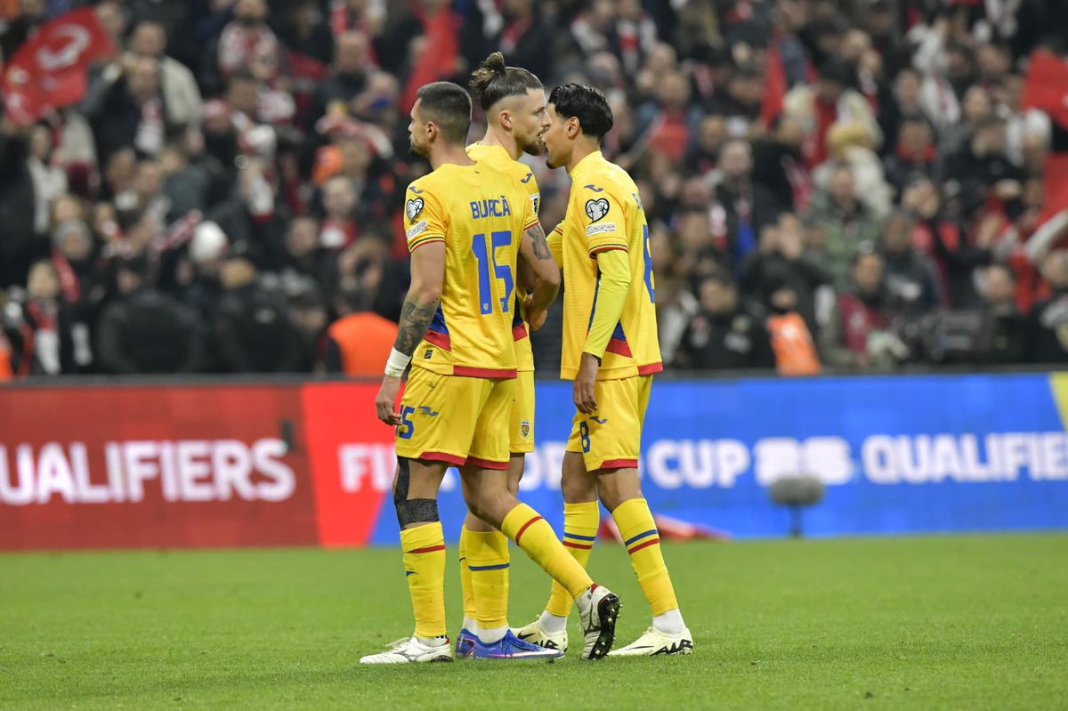 Turcia – România 1-0 » Cine a primit nota 4 în tabăra „tricoloră” + singurul om de „7”