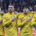 Valentin Mihăilă, Daniel Bîrligea, Andrei Rațiu și Andrei Burcă înainte de Turcia - România / FOTO: GSP.ro