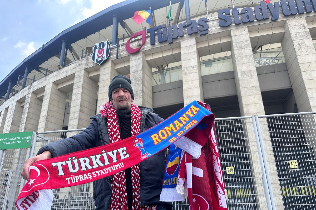 Imagini din jurul stadionului înainte de Turcia - România