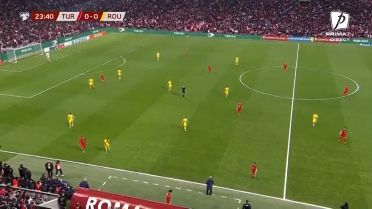 Același Turcia - România, lucruri diferite pe transmisiunea TV!