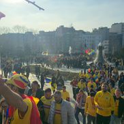 Imagini cu suporterii înainte de Turcia - România / foto: GSP.ro