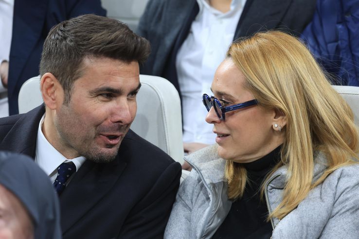 Adrian Mutu și Andreea Esca, la Turcia - România // FOTO: Ionuț Iordache (GSP.ro)