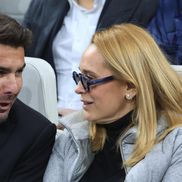 Adrian Mutu și Andreea Esca, la Turcia - România // FOTO: Ionuț Iordache (GSP.ro)