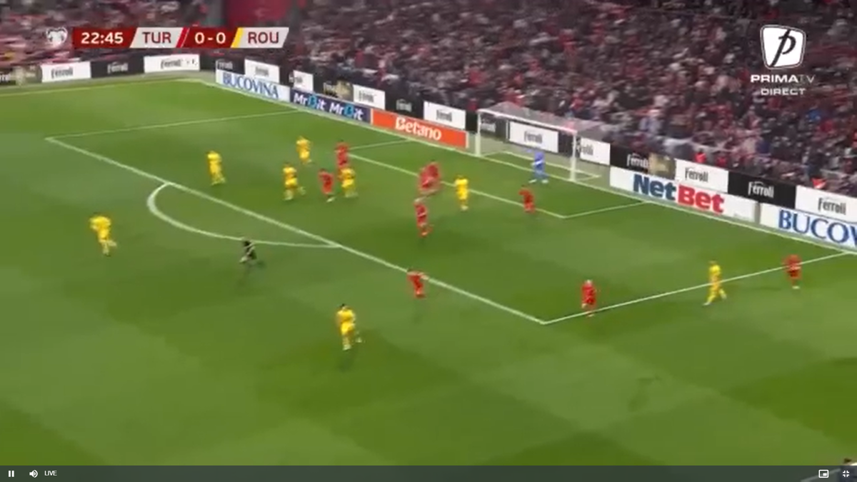 Același Turcia - România, lucruri diferite pe transmisiunea TV!