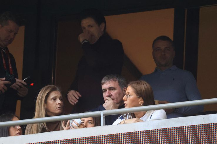 Gică Popescu, Florin Răducioiu și Gică Hagi, la Turcia - România // FOTO: Ionuț Iordache (GSP.ro)