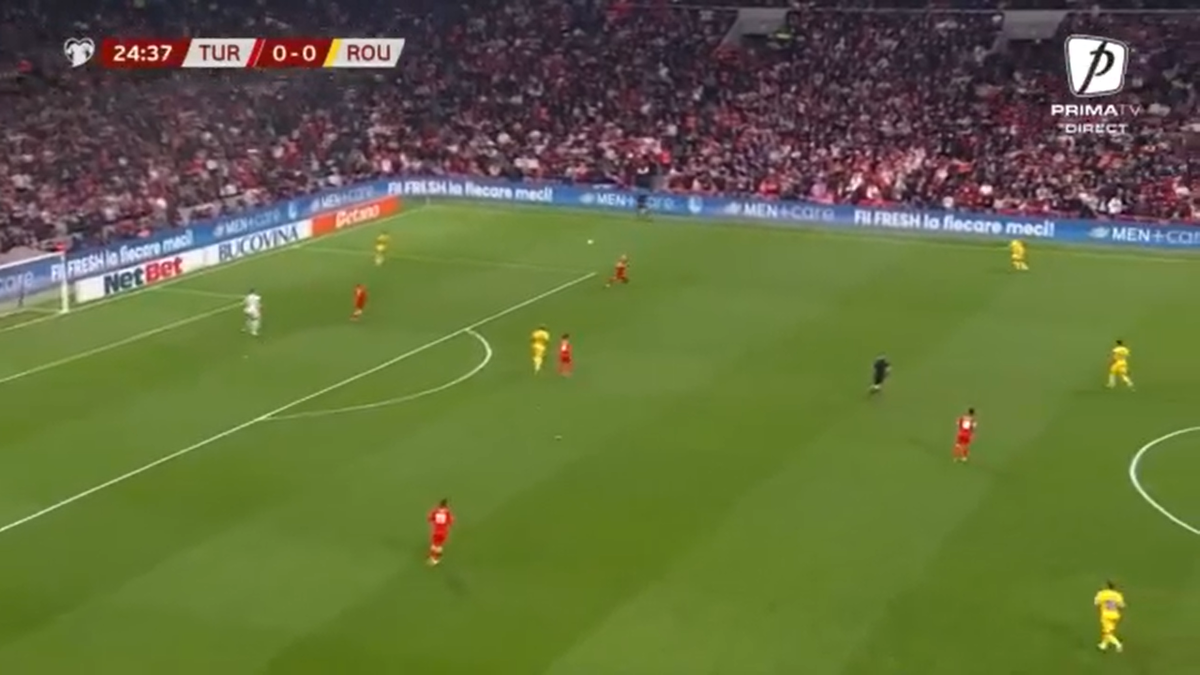 Același Turcia - România, lucruri diferite pe transmisiunea TV!