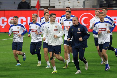 „Tricolorii”, la antrenamentul oficial // foto: GSP