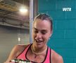 Aryna Sabalenka a gustat cel mai scump hot-dog din lume. Foto: X.com