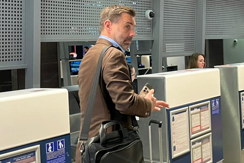 Kopic, pe aeroport, la plecarea în Turcia