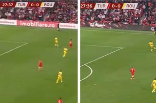 Același Turcia - România, lucruri diferite pe transmisiunea TV!