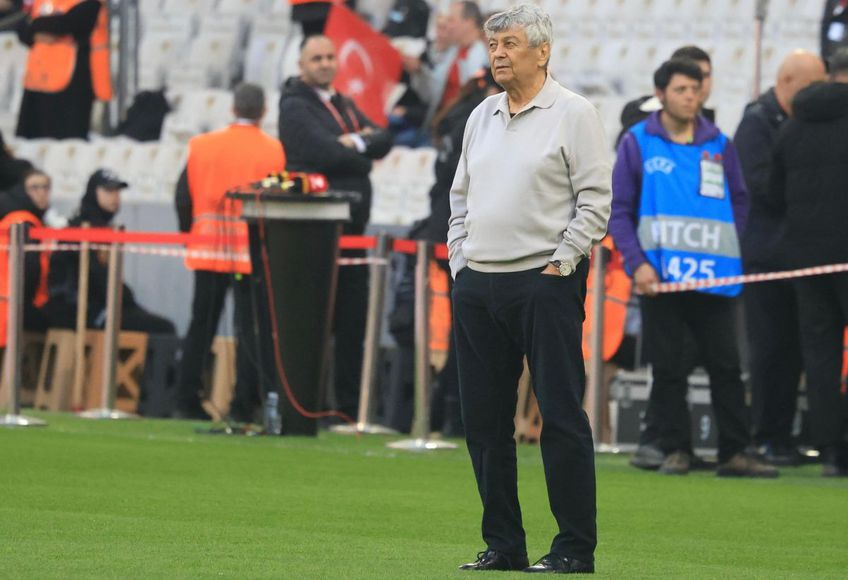 Mircea Lucescu / Turcia - România, fotbaliștii „tricolori” au ieșit la inspecția gazonului / FOTO: Ionuț Iordache (GSP.ro)
