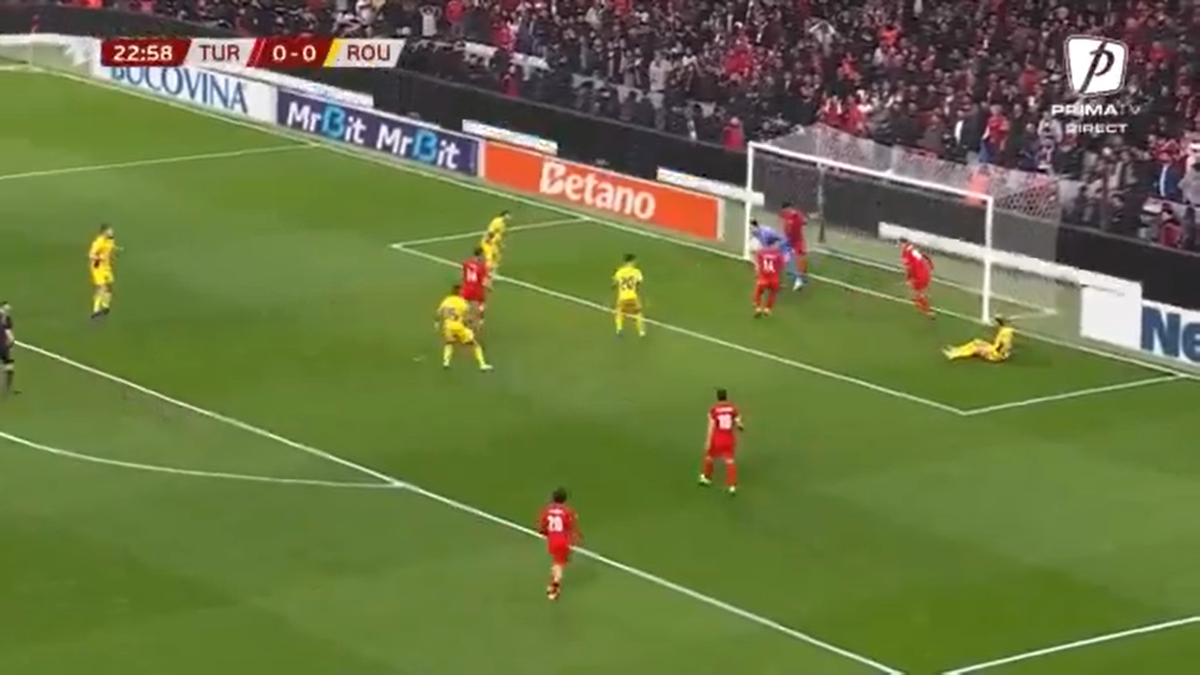 Același Turcia - România, lucruri diferite pe transmisiunea TV!