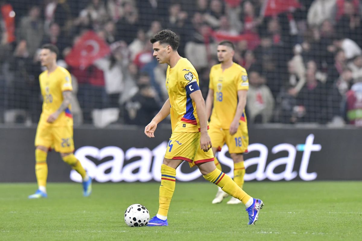 Turcia – România 1-0 » Cine a primit nota 4 în tabăra „tricoloră” + singurul om de „7”